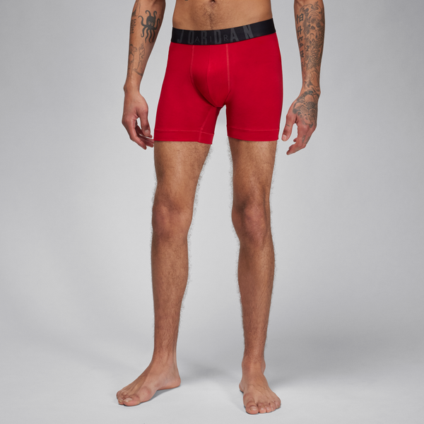 Ropa Interior Flight Modal Para Hombre (Paquete De 3) Jordan Rojo