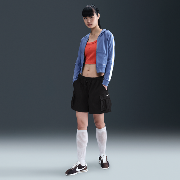 Shorts Cargo De Tiro Medio Holgados De 13 Cm Para Mujer Nike Sportswear Negro