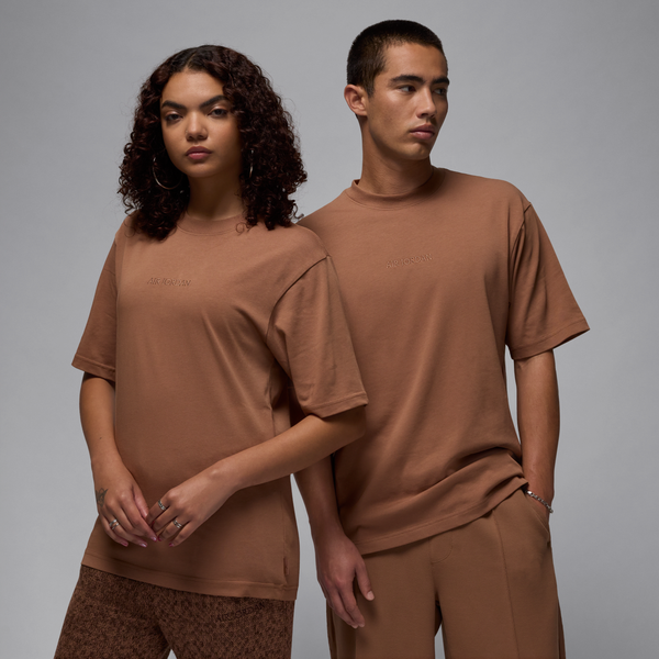 Playera Para Hombre Jordan Wordmark 85 Marrón