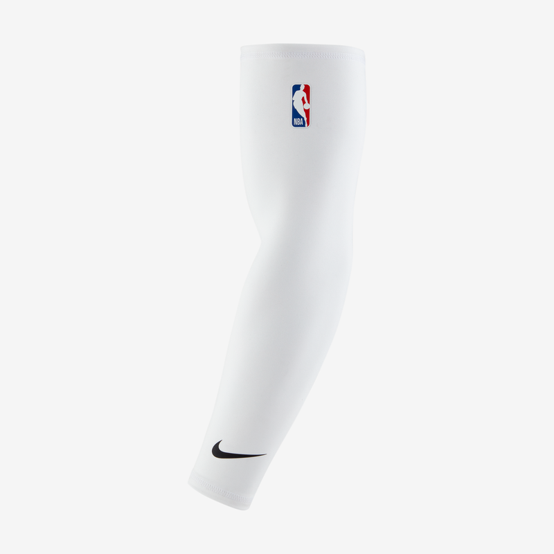 Manga de básquetbol de la NBA Nike Blanco