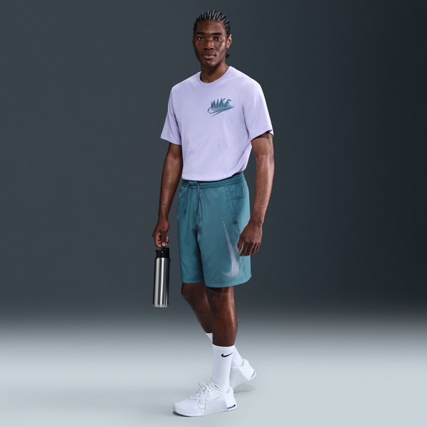 Nike Form Shorts Versátiles Dri-Fit De 23 Cm Sin Forro Para Hombre Azul