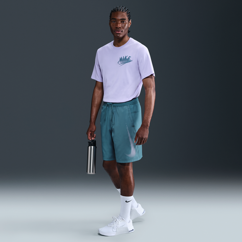 Nike Form Shorts Versátiles Dri-Fit De 23 Cm Sin Forro Para Hombre Azul