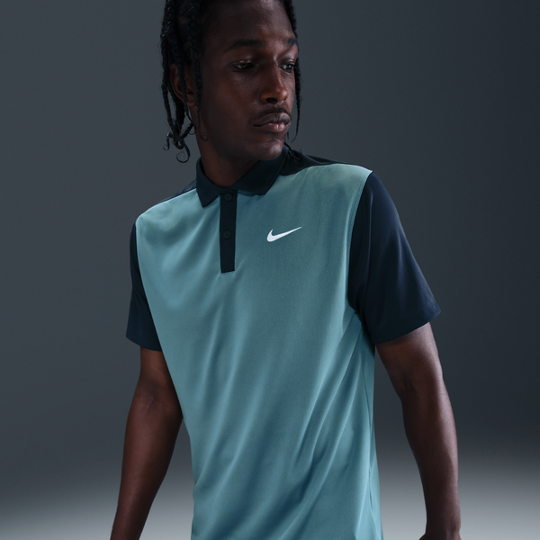 Polo De Golf Dri-Fit Para Hombre Nike Victory+ Azul