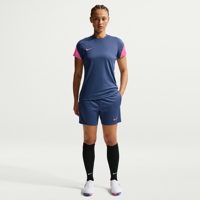 Shorts de fútbol de tejido Knit Dri-FIT para mujer Nike Strike Azul