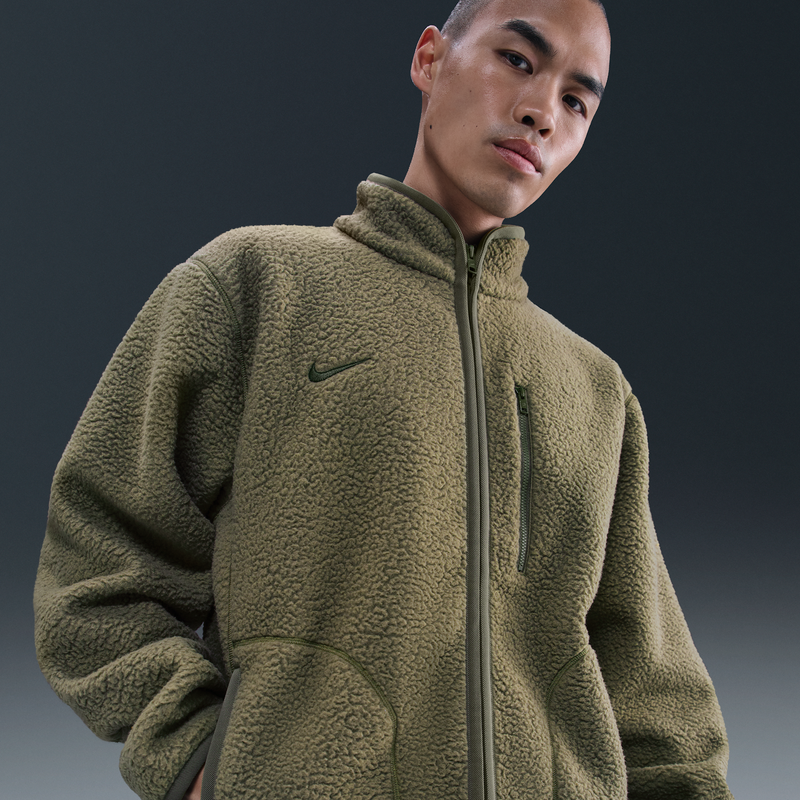 Chamarra Acondicionada Para El Invierno Para Hombre Nike Sportswear Club Verde