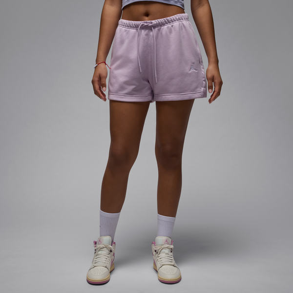 Shorts Para Mujer Jordan Brooklyn Fleece Morado