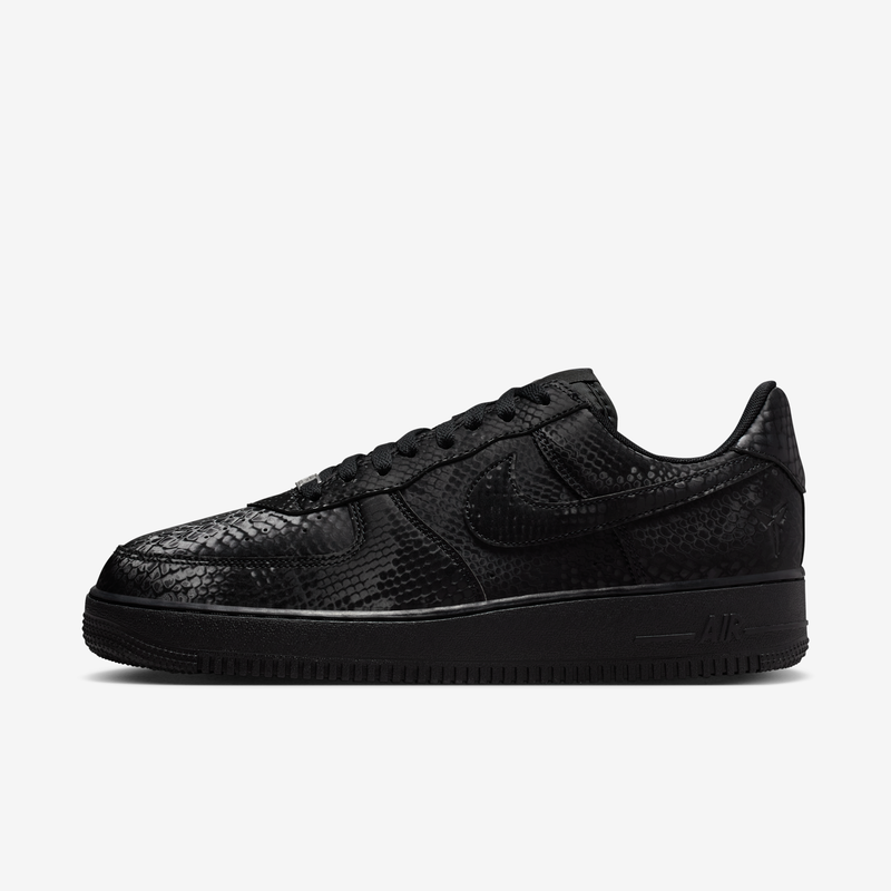 Tenis para hombre Kobe Air Force 1 Low Negro