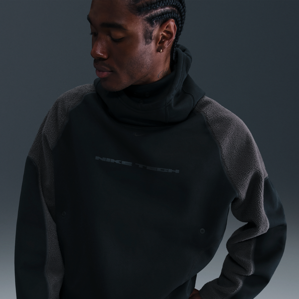 Sudadera Con Gorro Oversized Para Hombre Nike Tech Boreas Negro