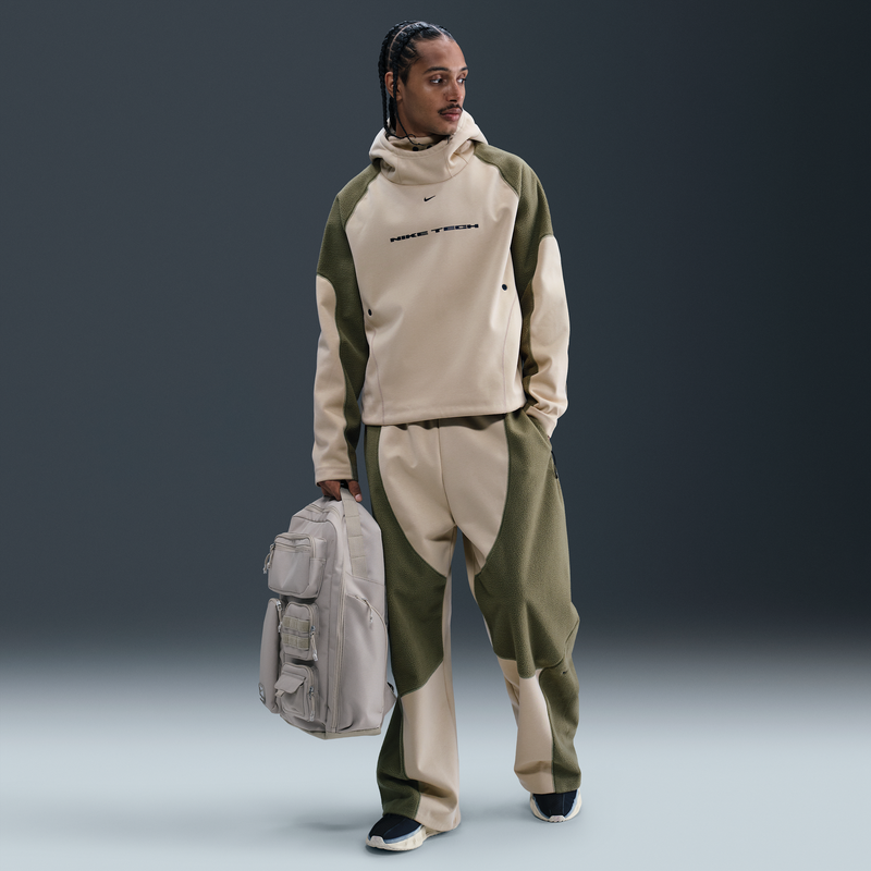 Pants De Dobladillo Abierto De Tejido Knit Para Hombre Nike Tech Boreas Marrón