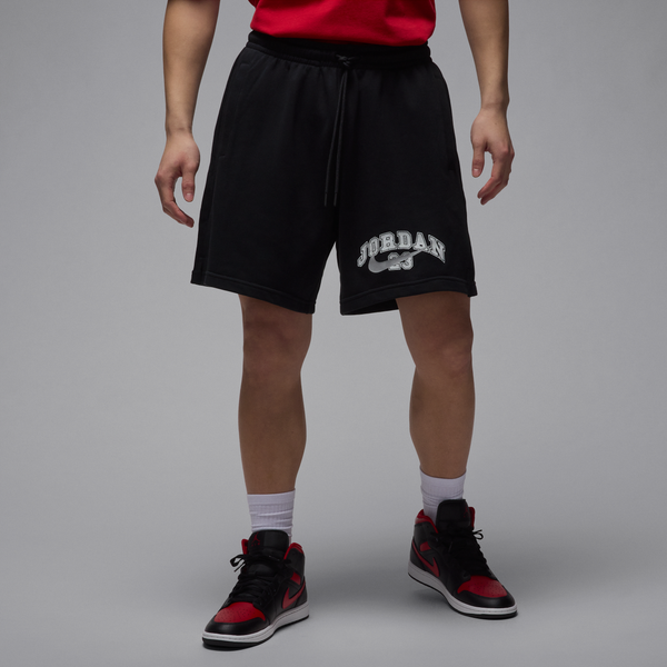 Shorts De French Terry Para Hombre Jordan Mvp Negro
