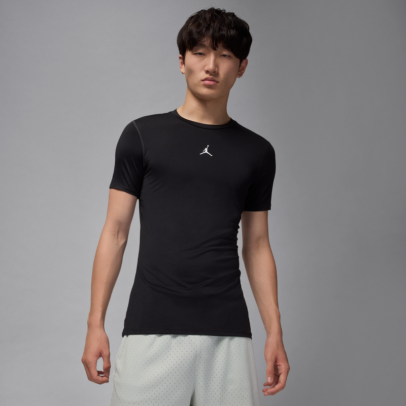 Jordan Sport Playera Base De Manga Corta Dri-Fit Para Hombre Negro