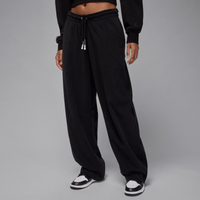 Pants de tejido Fleece para mujer Jordan Flight Negro