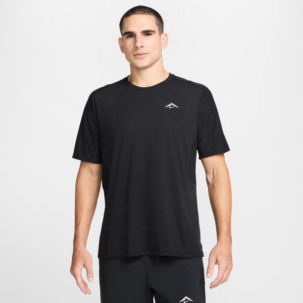 Playera De Correr De Manga Corta Dri-Fit Adv Para Hombre Nike Solar Chase Negro