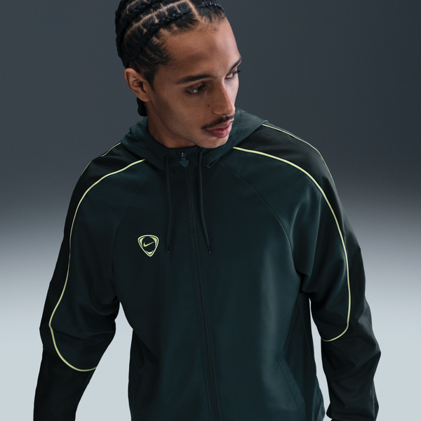 Chamarra De Fútbol De Tejido Woven Repel Para Hombre Nike Academy+ Verde