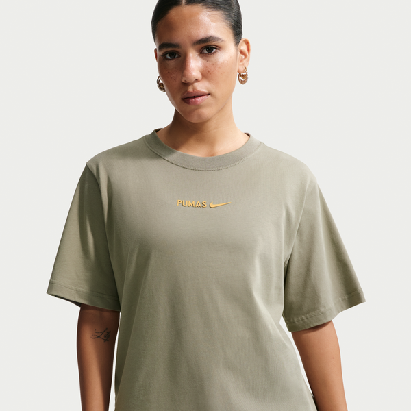 Playera De Fútbol Nike Para Mujer Pumas Gris