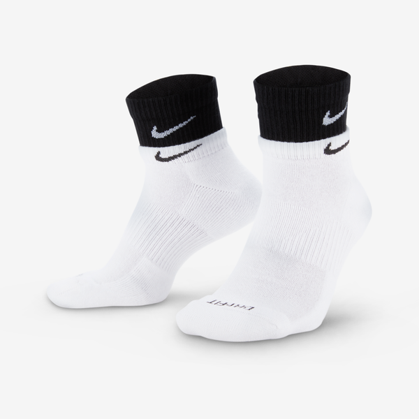 Calcetines De Entrenamiento Al Tobillo Nike Everyday Plus Cushioned Blanco