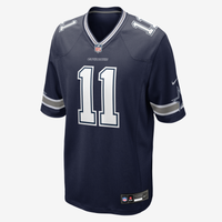 Jersey de fútbol americano Game para hombre NFL Dallas Cowboys (Micah Parsons) Azul