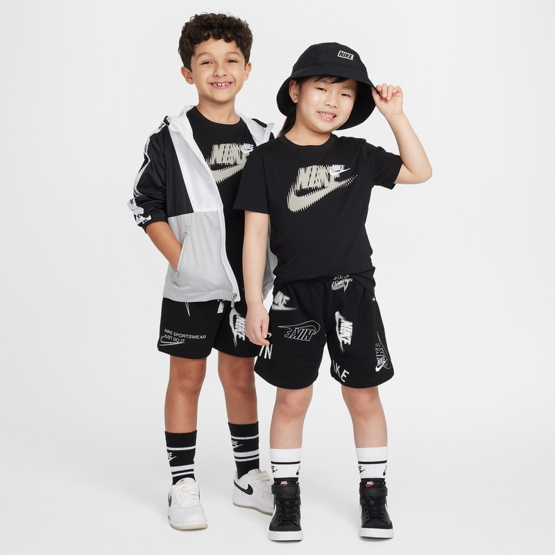Conjunto De 2 Piezas Con Shorts Energy Nike Para Preescolar Negro