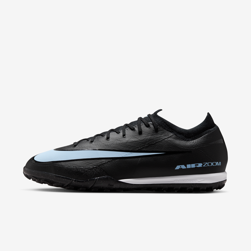 Tacos de fútbol para pasto sintético (turf) de corte low Nike Mercurial Vapor 16 Pro Negro