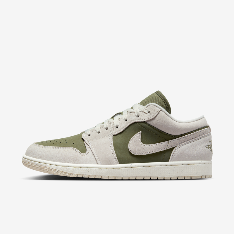 Tenis para hombre Air Jordan 1 Low SE Verde