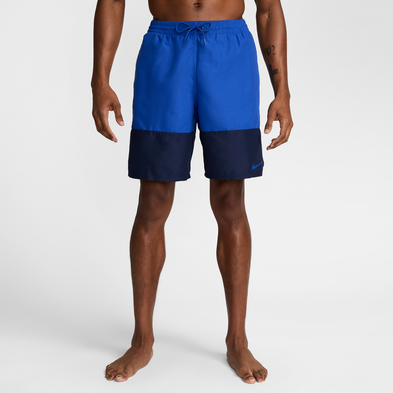 Shorts De Natación De Vóleibol De 23 Cm Con Hendidura Para Hombre Nike Azul