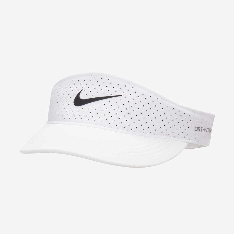 Visera de tenis Nike Dri-FIT ADV Ace Blanco