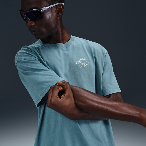 Playera De Fitness Max90 Para Hombre Nike Azul