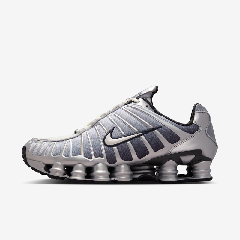 Tenis Con Detalles Reflejantes Para Hombre Nike Shox Tl Gris
