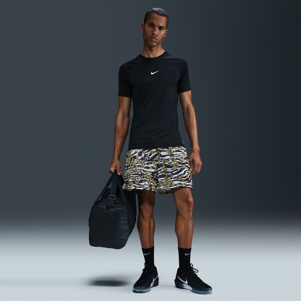 Shorts De Básquetbol Dri-Fit De 13 Cm Para Hombre Nike Practice Mesh Blanco