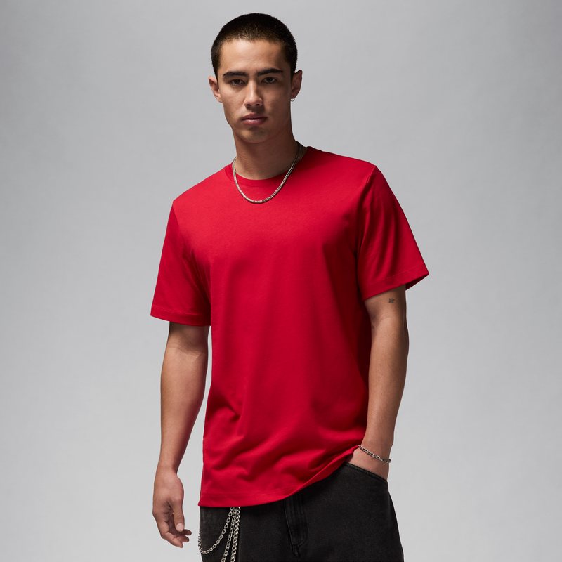 Playera De Manga Corta Para Hombre Jordan Rojo