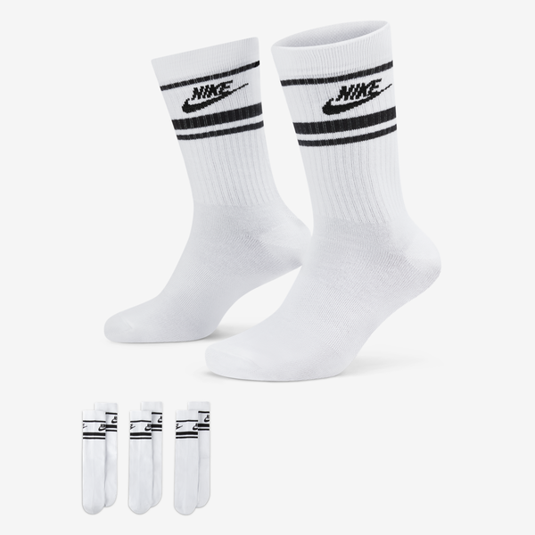 Calcetas (3 Pares) Nike Sportswear Dri-Fit Everyday Essential Blanco