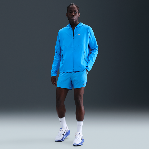 Shorts De Correr Dri-Fit De 13 Cm Con Forro De Ropa Interior Para Hombre Nike Stride Azul