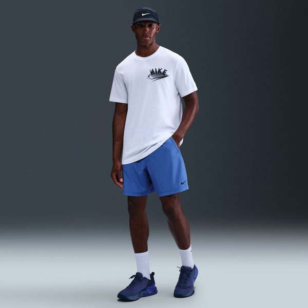 Shorts Dri-Fit De 18 Cm Versátiles Sin Forro Para Hombre Nike Form Azul