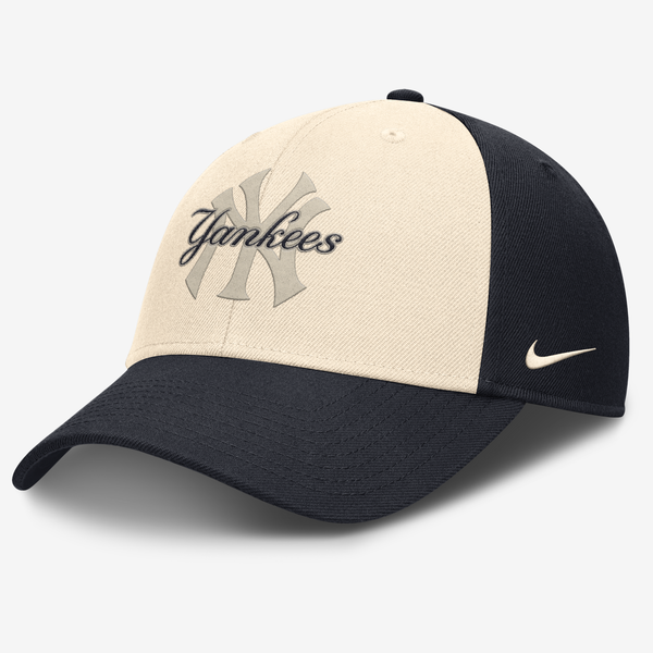 Gorra Ajustable Nike Dri-Fit De La Mlb Para Hombre New York Yankees Statement Azul