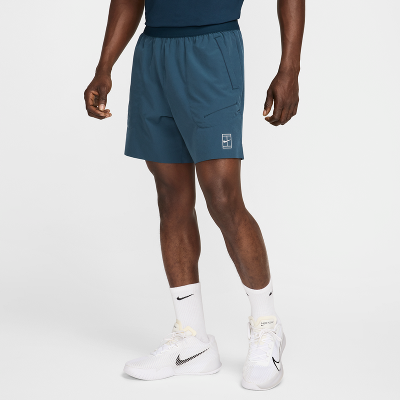 Shorts De Tenis Dri-Fit De 15 Cm Para Hombre Nikecourt Advantage Azul