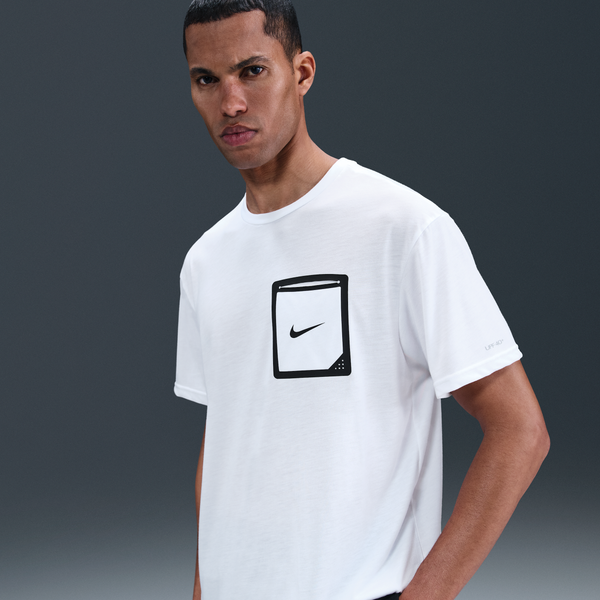 Playera De Manga Corta Para Hombre Nike Swim Hydroguard Blanco