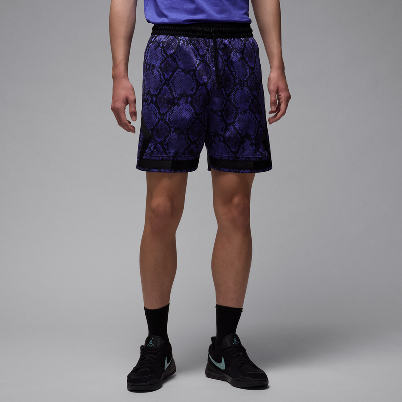 Shorts De Malla Diamond Dri-Fit Para Hombre Jordan Sport Morado
