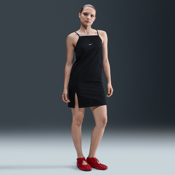 Vestido Cami De Tejido Woven Para Mujer Nike Sportswear Negro
