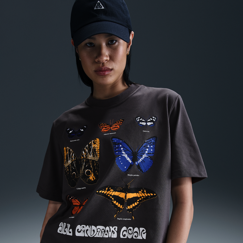 Playera Dri-Fit Para Mujer Nike Acg Gris