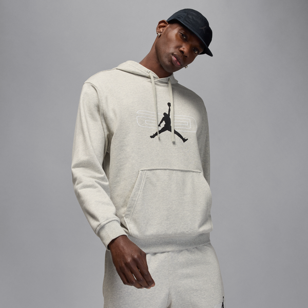 Sudadera Con Gorro Sin Cierre De Tejido Fleece Para Hombre Jordan Sport Crossover Gris