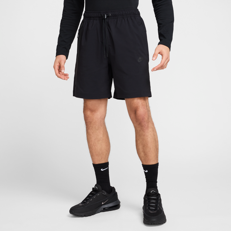 Shorts De Tejido Woven Para Hombre Nike Tech Negro