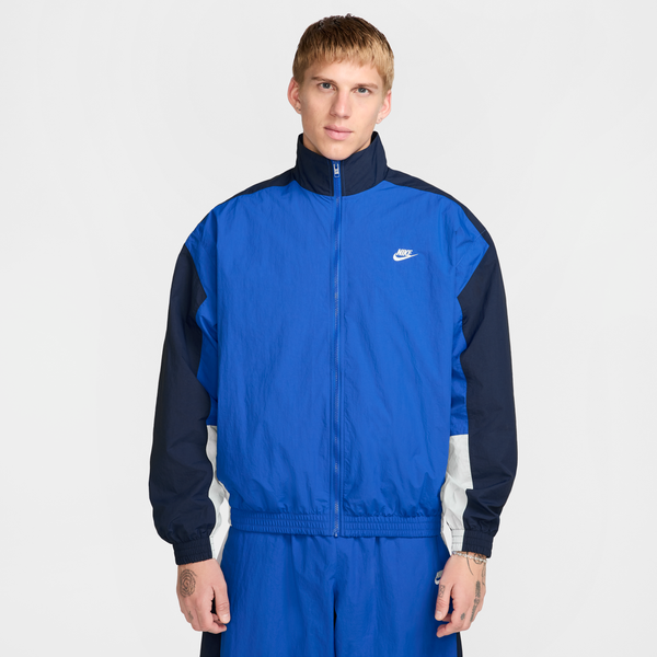 Chamarra Deportiva De Tejido Woven Oversized Para Hombre Nike Club Azul
