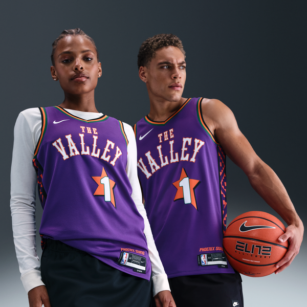 Jersey Nike Dri-Fit De La Nba Swingman Para Hombre Devin Booker Phoenix Suns 2024/25 City Edition Morado