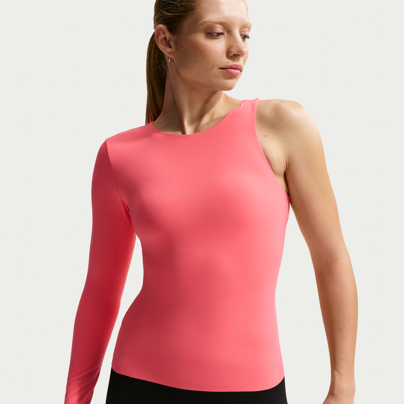 Playera de una sola manga Dri-FIT para mujer Nike Zenvy