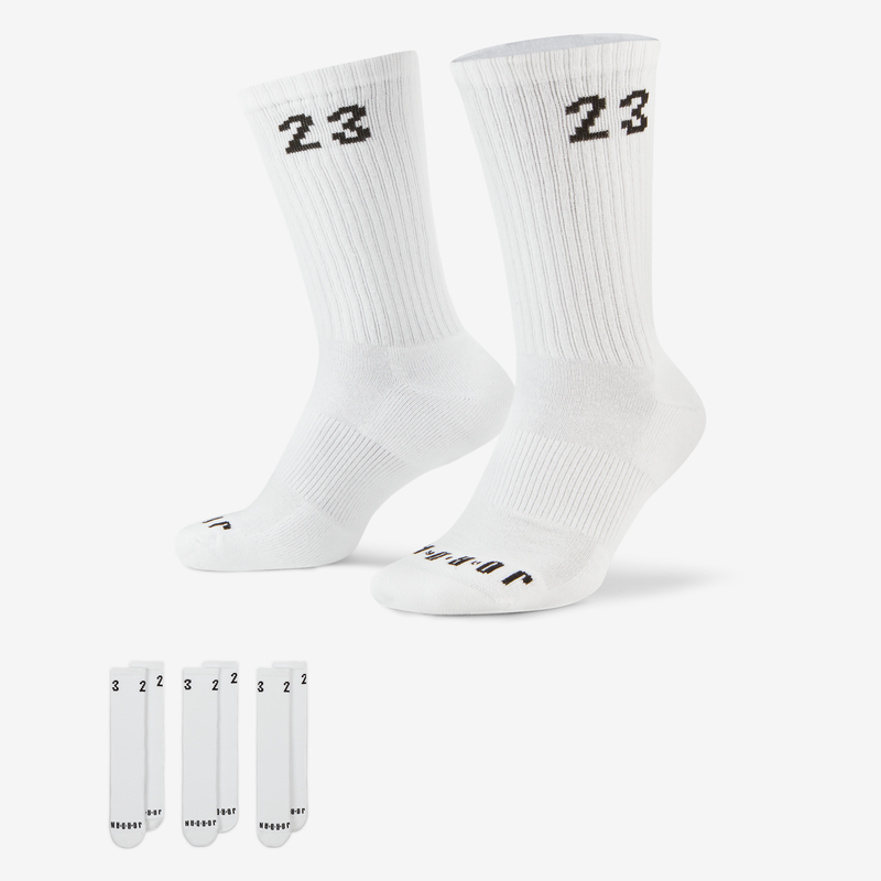 Calcetas (3 Pares) Jordan Essentials Blanco
