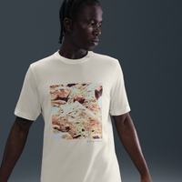 Playera de trail running Dri-FIT para hombre Nike Blanco