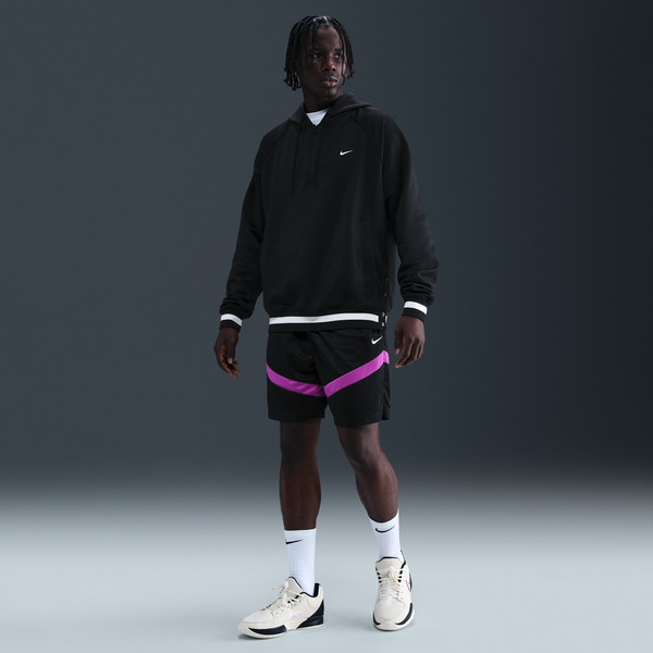 Shorts De Básquetbol De 20 Cm Dri-Fit Para Hombre Nike Icon Negro