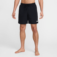 Shorts de vóleibol de 18 cm con forro completo para hombre Nike Swim Breaker Negro