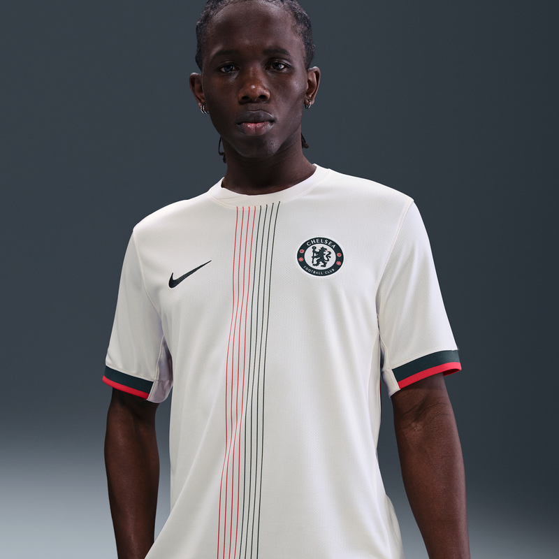 Jersey De Fútbol Nike Dri-Fit Replica Para Hombre Chelsea Fc Visitante 2025/26 Stadium Gris