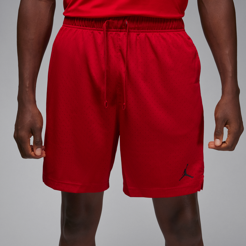 Shorts De Malla Dri-Fit Para Hombre Jordan Sport Rojo